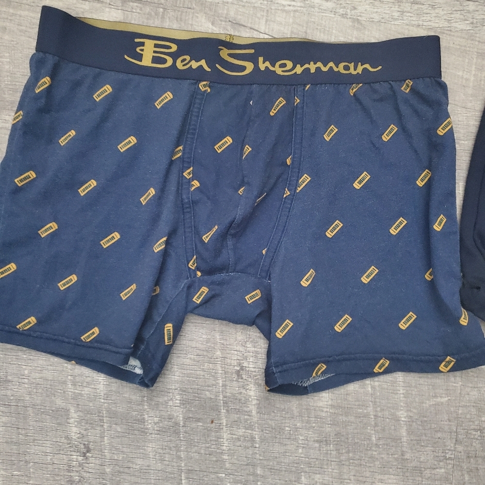 Ben Sherman Navy Boxer Briefs